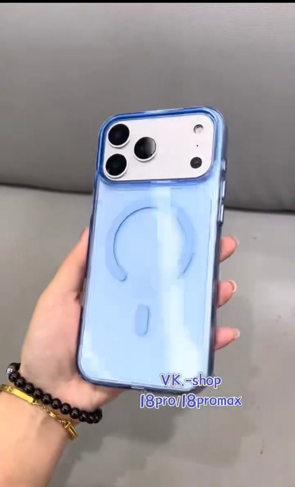 iPhone MagSafe semi transparent