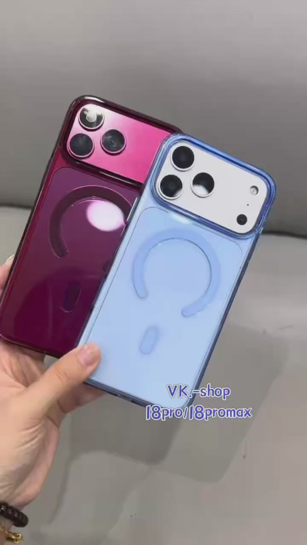 iPhone MagSafe semi transparent